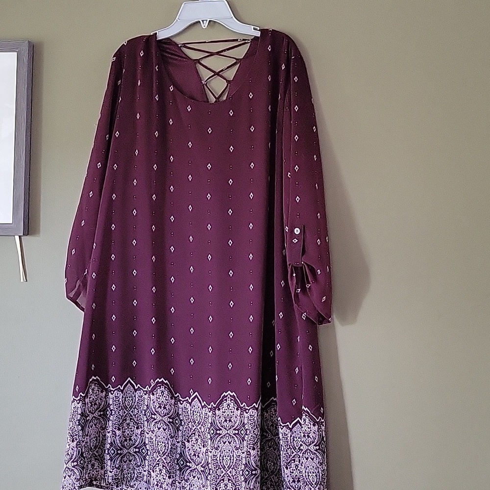 Maurices Long Sleeve dress xl